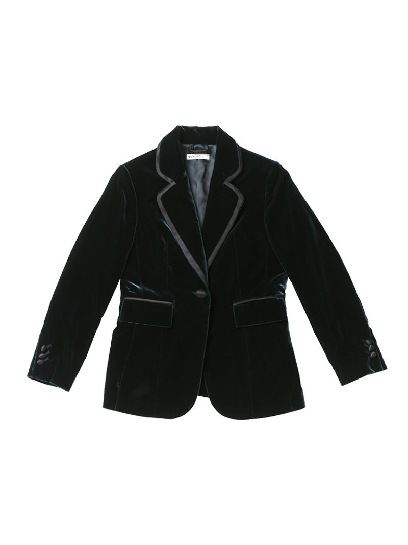 "Power & Equality" Blazer - Women's Casual & Functional Jackets - Other Materials Green