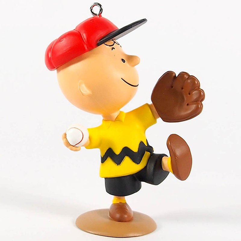 Snoopy charm-favorite sports [Hallmark-Peanuts Snoopy charm] - Stuffed Dolls & Figurines - Other Materials Yellow