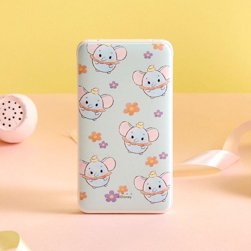 Disney Ufufy-小飛象款雙線快充10000mAh行動電源 - 行動電源/充電線 - 塑膠 多色