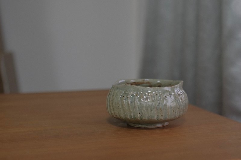 ancient green tea bowl