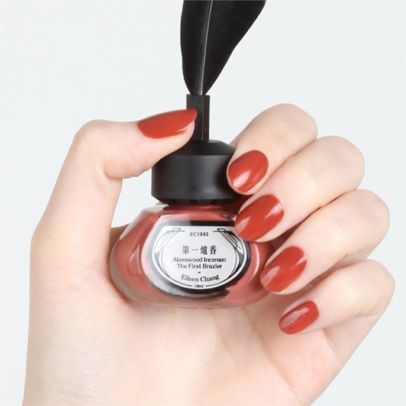 張愛玲系列 EC1943 第一爐香 - 指甲油/指甲貼 - 其他材質 紅色