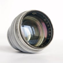 Jupiter-3 P 1.5/50 レンジファインダー カメラ用レンズ コンタックス キエフ マウント ソ連 ZOMZ キャップ