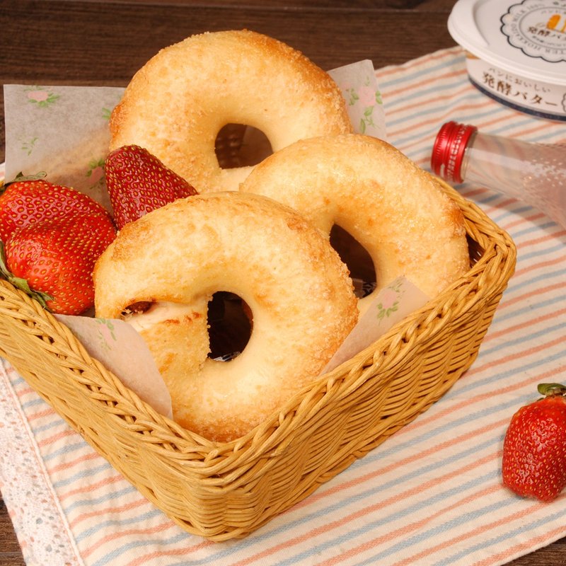 草莓乳酪貝果－【新鮮草莓乾入庫】 - 麵包/吐司 - 新鮮食材 