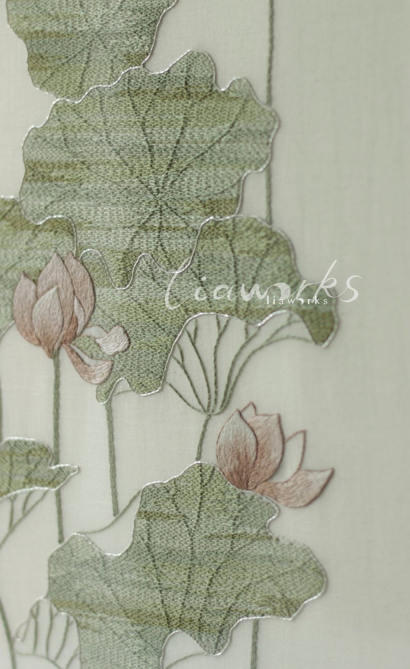 DIY材料包/法式刺繡線上視頻課程/盛夏 - 編織/刺繡/羊毛氈/縫紉 - 繡線 
