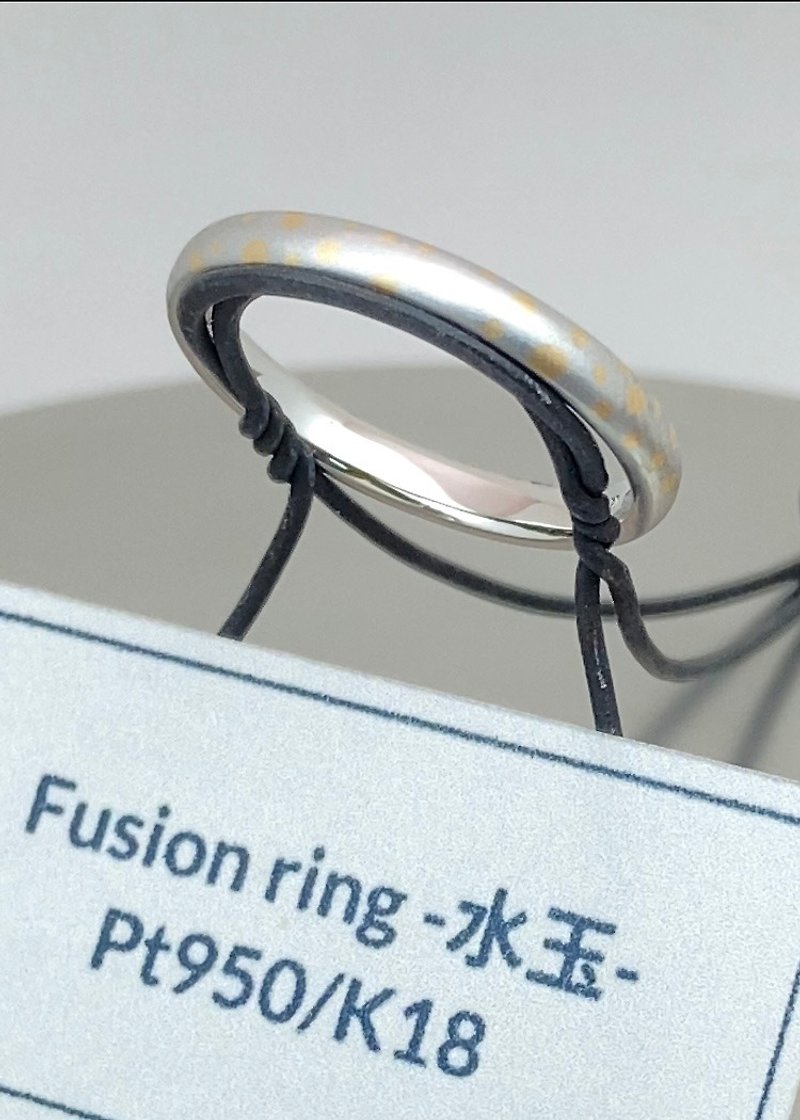 Made-to-order product fusion ring -Polka dots- - General Rings - Precious Metals Silver