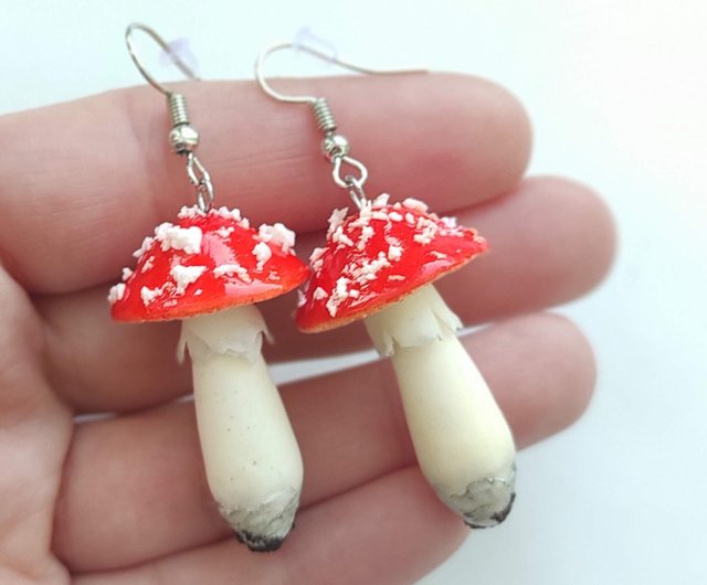 Earrings mushroom deals