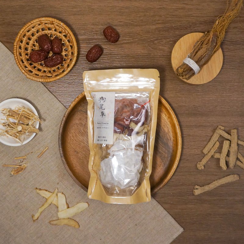 漢方養身 l 狗尾草藥膳包 嚴選原料 補氣養生 四季皆宜 - 料理包 - 植物．花 咖啡色