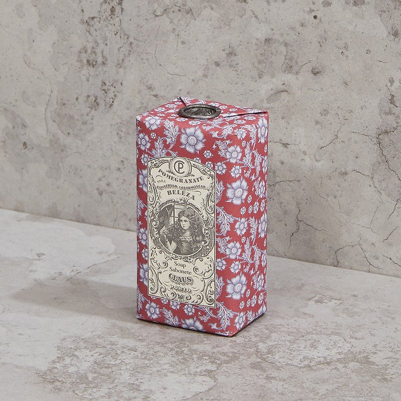 CLAUS PORTO Vintage Handmade Wax Sealed Fragrance Soap 150g Best Actress (Pomegranate) - สบู่ - วัสดุอื่นๆ 