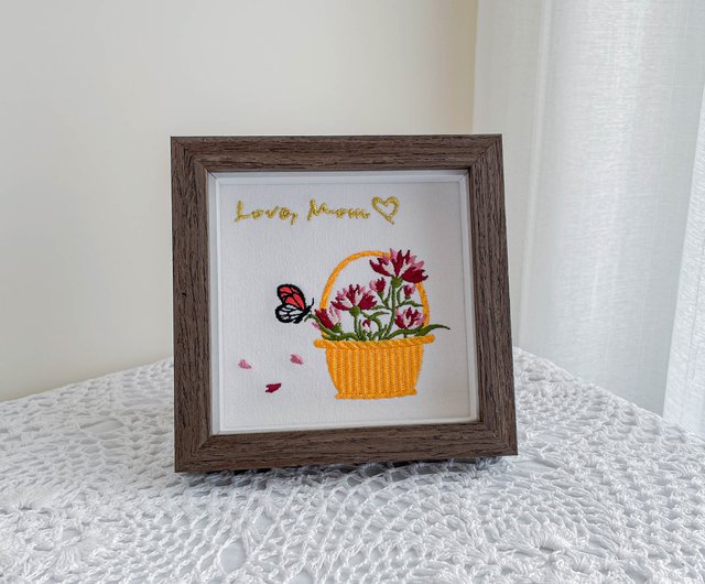 Home DIY Course I Embroidery Frame - Love Provence - Shop flower4u Plants &  Floral Arrangement - Pinkoi