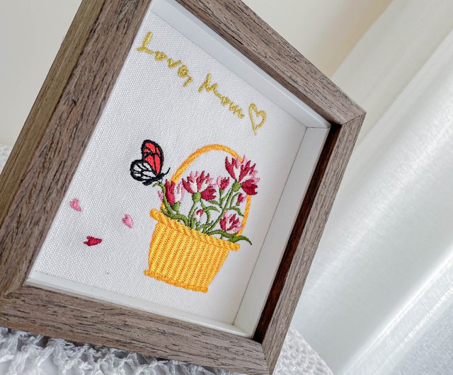 Home DIY Course I Embroidery Frame - Love Provence - Shop flower4u Plants &  Floral Arrangement - Pinkoi