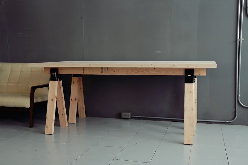 カントリースタイルのカスタム木製テーブル/一時的な作業テーブル/デスク/ディスプレイテーブル/保管して運ぶことができます/ - 木工/竹細工/ペーパークラフト - 木製 カーキ