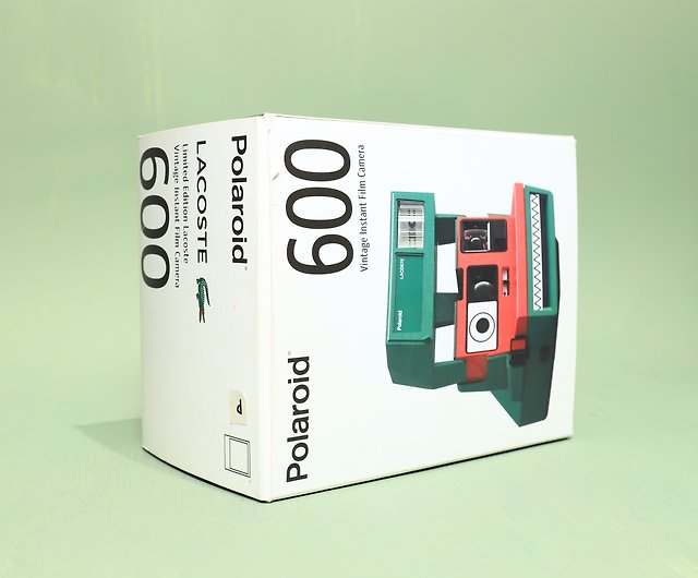 Crocodile-Themed Instant Cameras : Lacoste x Polaroid 600 instant film  camera