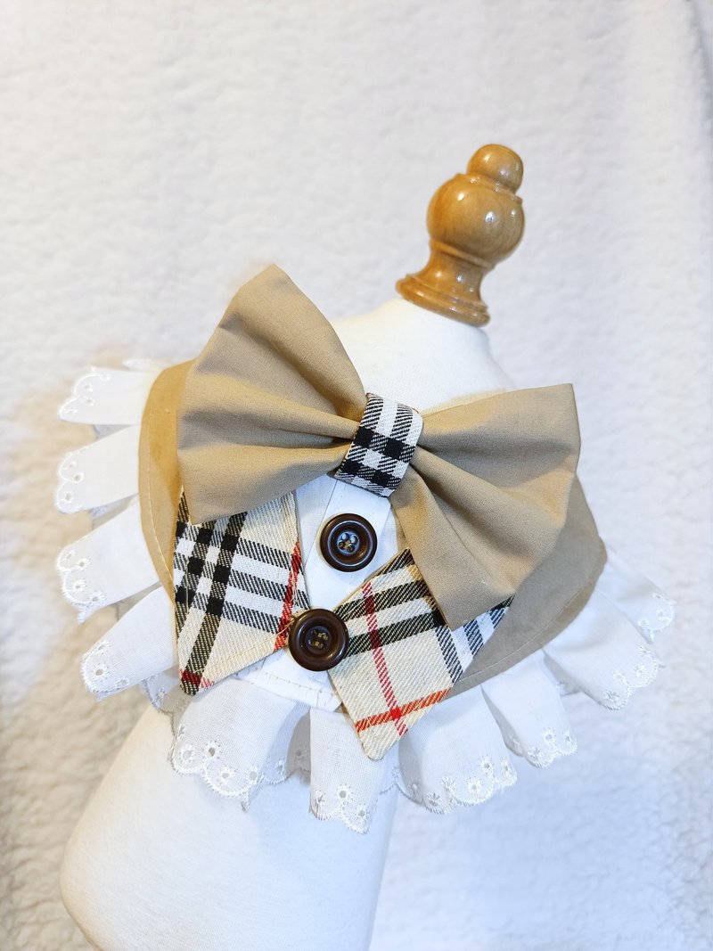 Dogberry Pet Necklace - Clothing & Accessories - Cotton & Hemp Khaki