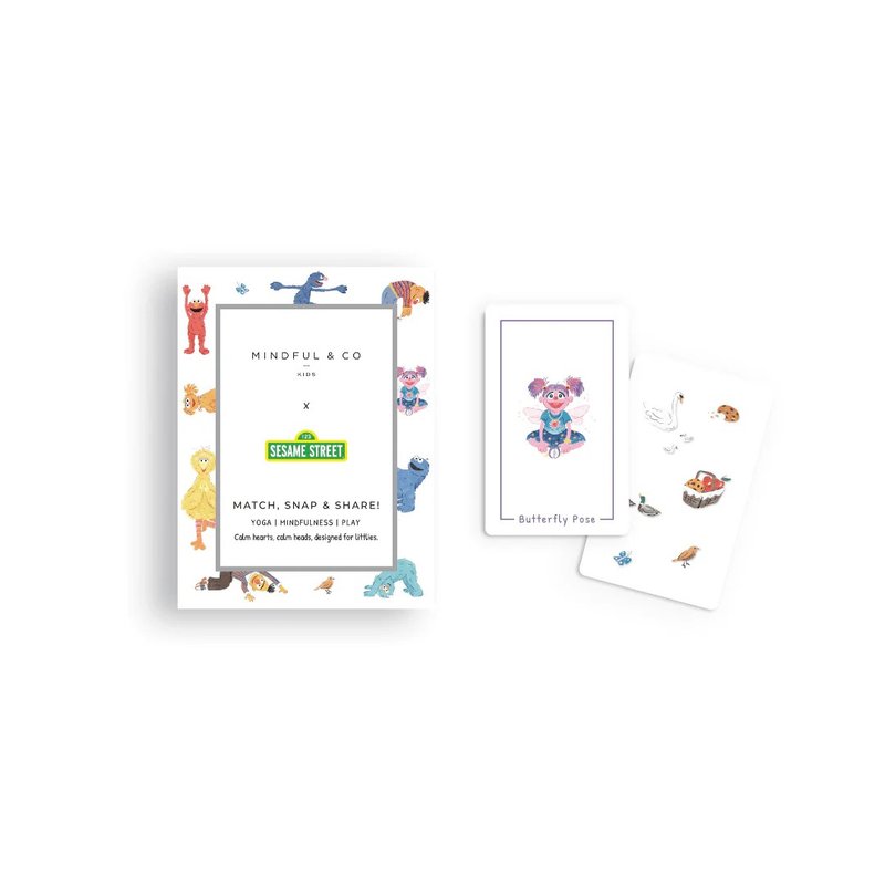 芝麻街三合一趣味卡牌遊戲 Mindful & Co Kids - 桌遊/卡牌 - 其他材質 多色