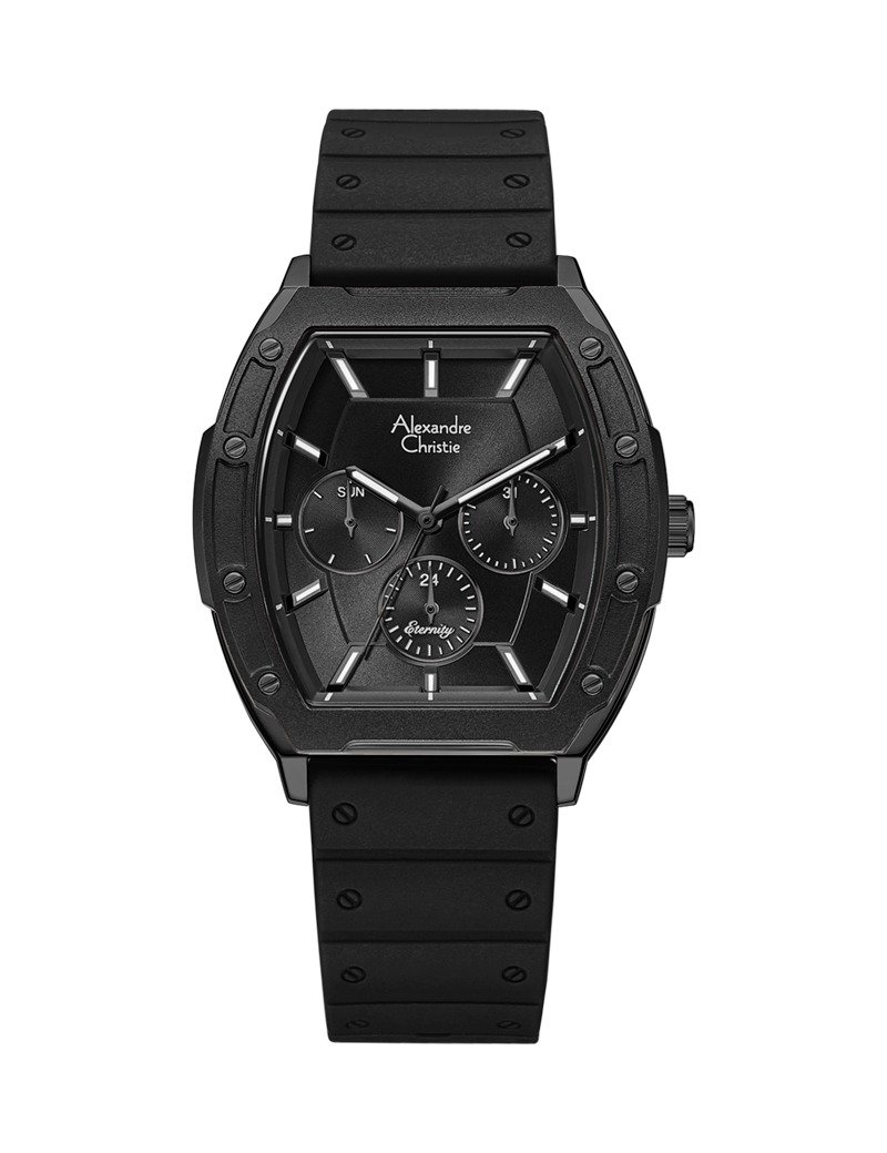 [AC Watch] 6628BFRIPBA-Elegant Black - Men's & Unisex Watches - Stainless Steel 