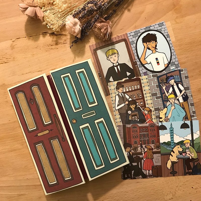 Goody Bag -"The Doors" x1 and Postcard x3 - หนังสือซีน - กระดาษ หลากหลายสี