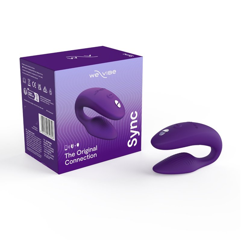加拿大We-Vibe Sync 2 (紫)藍牙雙人共震器 - 情趣用品 - 矽膠 