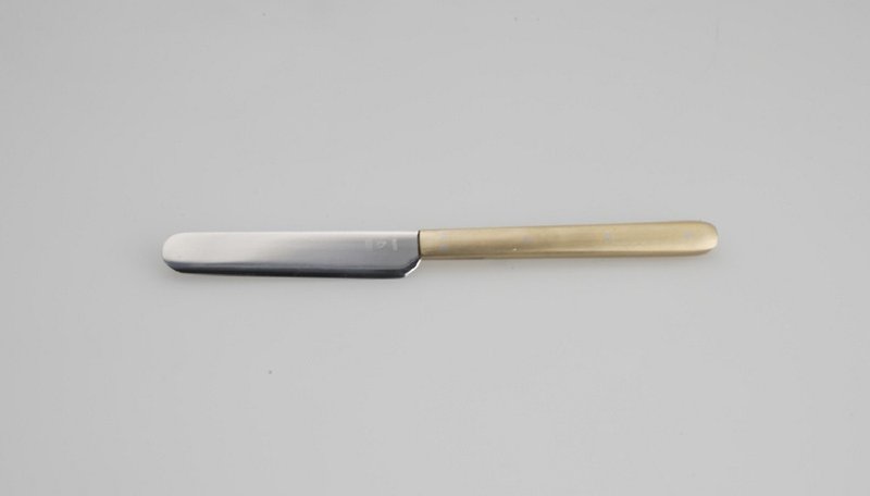 真鍮バターナイフ - カトラリー - 金属 シルバー