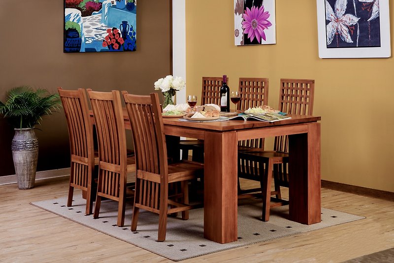 ダイニングテーブル-マデラ/マンデラ ダイニングテーブル - その他の家具 - 木製 