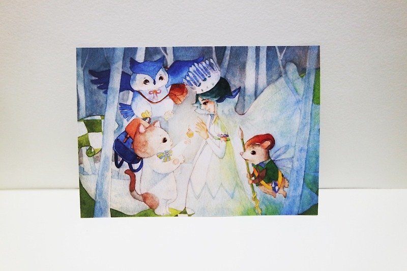 妖精の女王のギフトポストカード - カード・はがき - 紙 