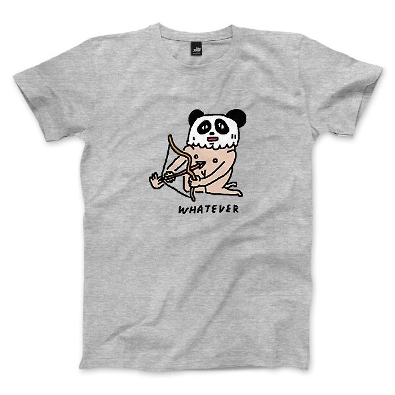 Pull vegetables - dark gray Linen- neutral T-shirt - เสื้อยืดผู้ชาย - ผ้าฝ้าย/ผ้าลินิน 