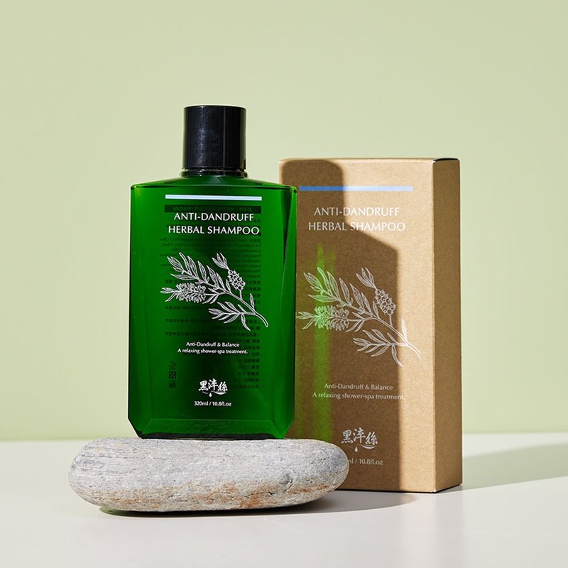 黑淬絲 蜂膠草本淨化洗髮精 320ml 清新亞麻 淨化飛屑 - 洗髮精/餅/皂 - 濃縮/萃取物 