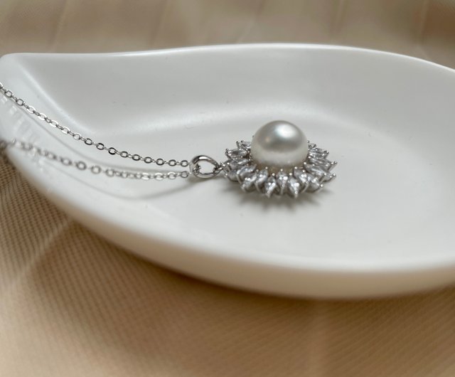 【新品】オーストラリアの白い海水真珠のペンダント12-13mm 桜色透き白い 滑らか 強い光沢 中国国家検査証明書SG46 ポイント10倍パール ネックレス 淡水 真珠 大珠 10-10.5