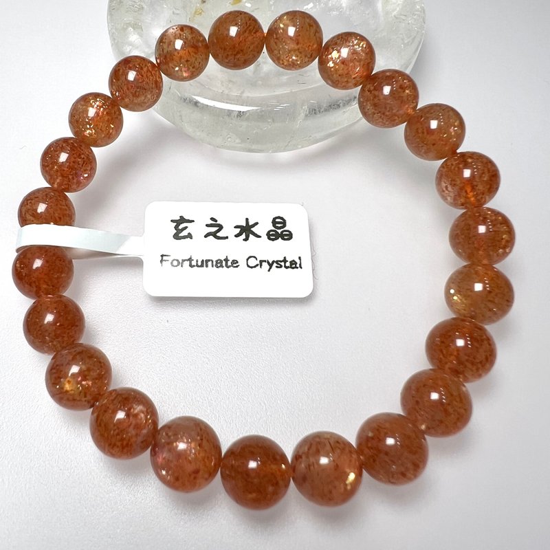 高級金太陽手串 | 水晶 | 水晶手串 | 水晶手鏈 | 水晶手鍊 - 手鍊/手環 - 水晶 橘色