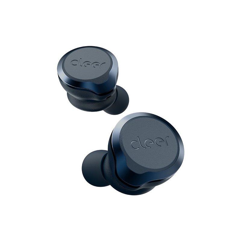 【Cleer】Ally Plus II Noise Canceling True Wireless Bluetooth Headphones-Blue - Headphones & Earbuds - Plastic 