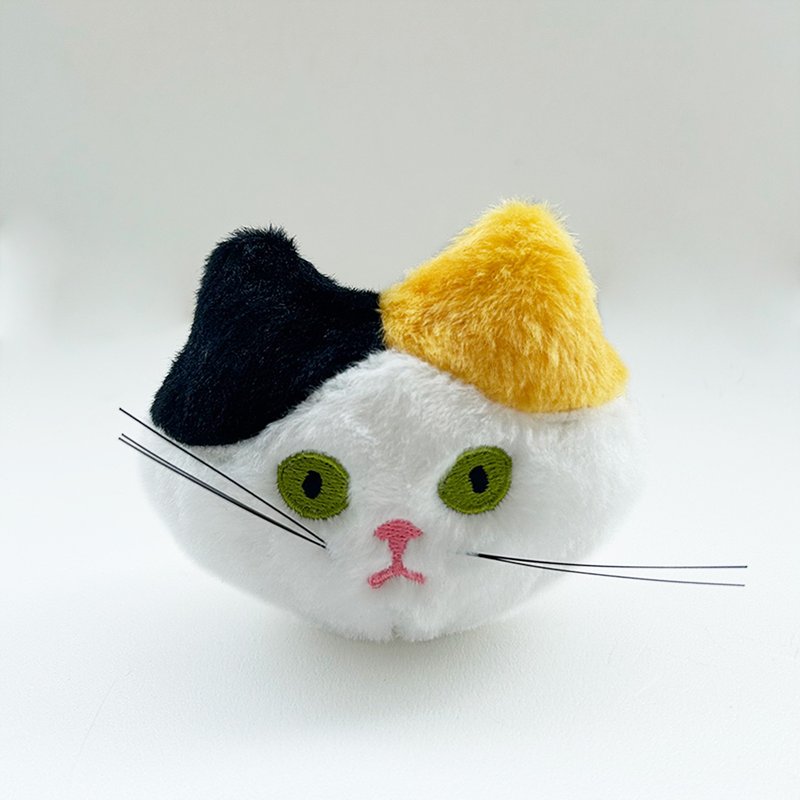 【CINDY CHIEN】Calico cat elf plush pendant - พวงกุญแจ - วัสดุอื่นๆ 