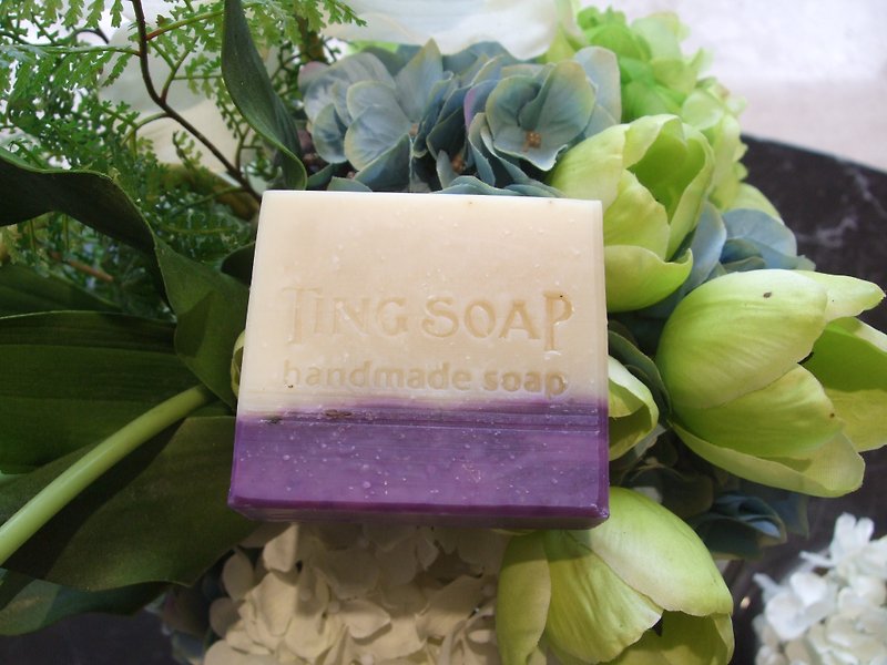 Purple Lavender Repair Nourishing Soap - Body Wash - Plants & Flowers 
