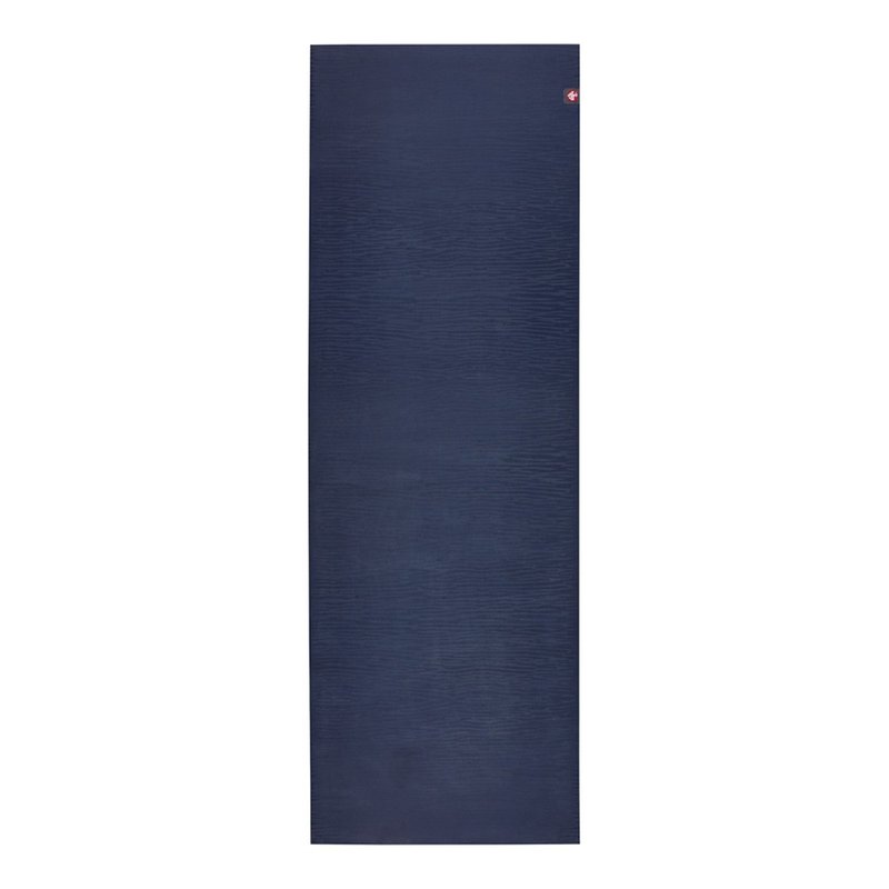 【Manduka】eKOlite Yoga Mat天然橡膠瑜珈墊4mm 加長版-Midnight - 瑜珈墊 - 橡膠 藍色