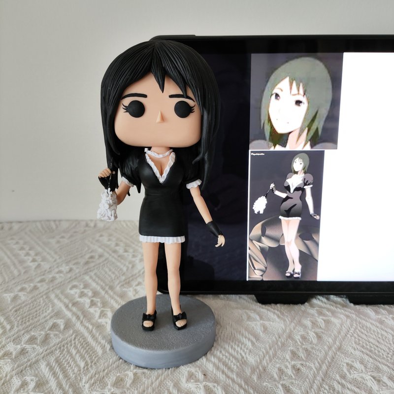 【客製化3D人像公仔】訂製手工Funko Pop男生朋友老公生日禮物 - 公仔/玩偶 - 黏土 多色