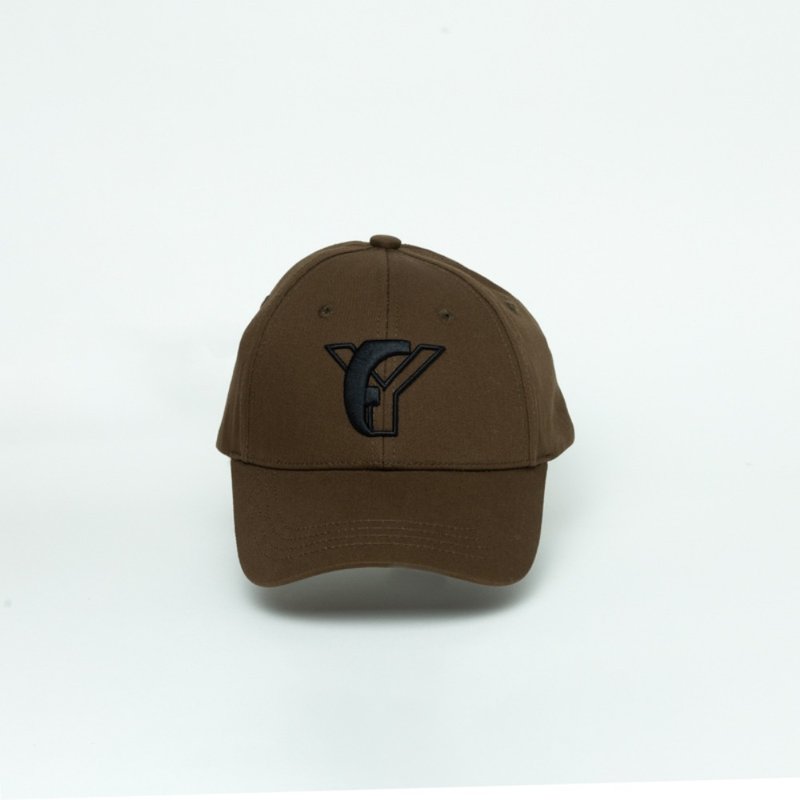 FY Essentials Snapback | Brown - หมวก - ผ้าฝ้าย/ผ้าลินิน สีนำ้ตาล