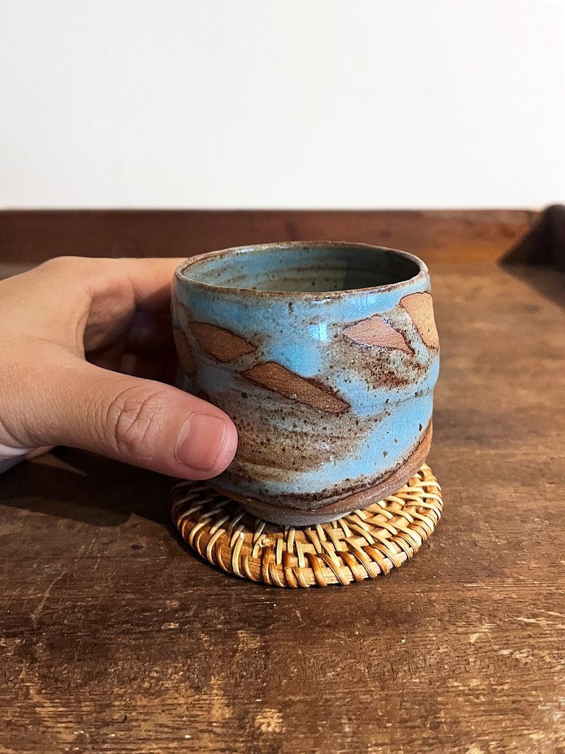 冷藍 茶杯 主人杯 | 陶器皿 - 茶壺/茶杯/茶具 - 陶 藍色