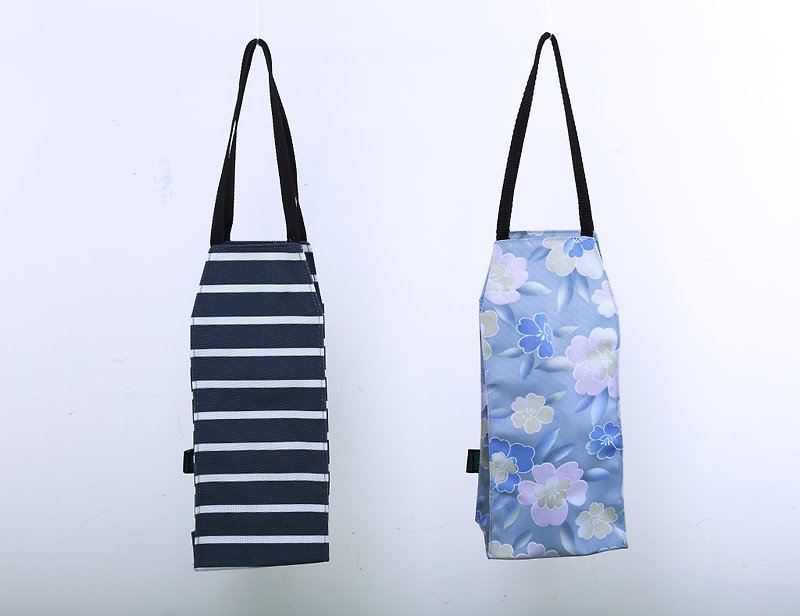 Water bottle bag | Beverage bag [Bottle recycled eco-friendly fiber fabric] Umbrella storage bag - Handbags & Totes - Eco-Friendly Materials Multicolor
