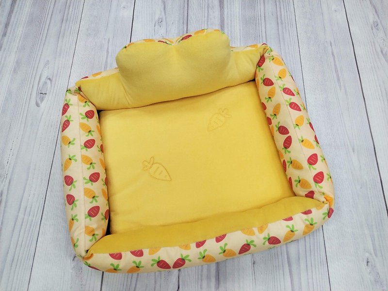 Love! Bunny Love Nest 2 Sizes Big Cat Small Dog - Bedding & Cages - Other Man-Made Fibers Yellow