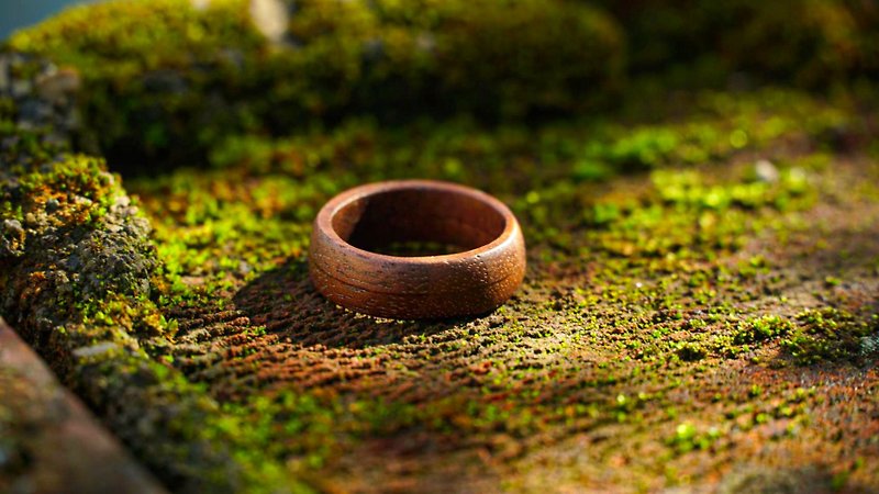 [Handmade log ring] Customized/Valentine’s Day gift/Commemorative gift/Cultural coins available - Woodworking / Bamboo Craft  - Wood 