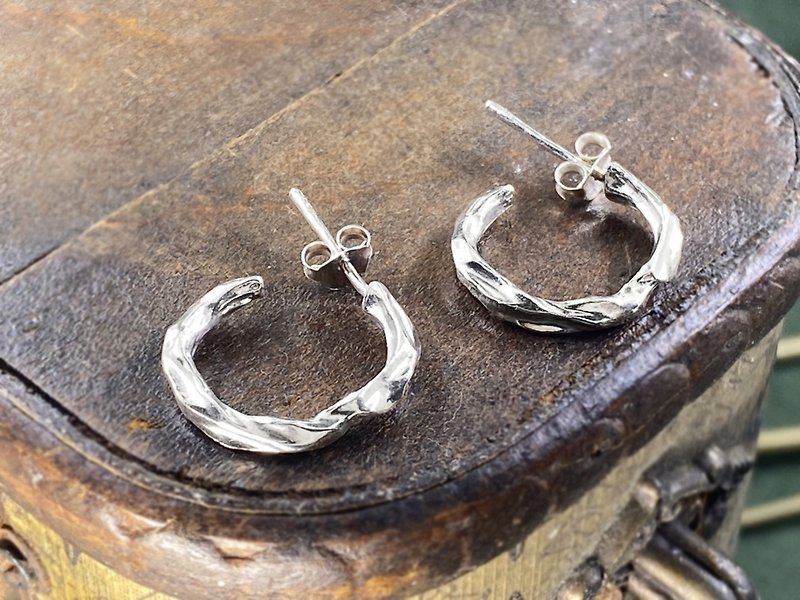 branch earrings - Earrings & Clip-ons - Silver Silver