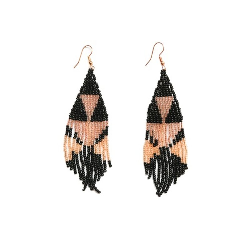 Bead Tassel Clip-On Cocktail Party - Earrings & Clip-ons - Other Materials 