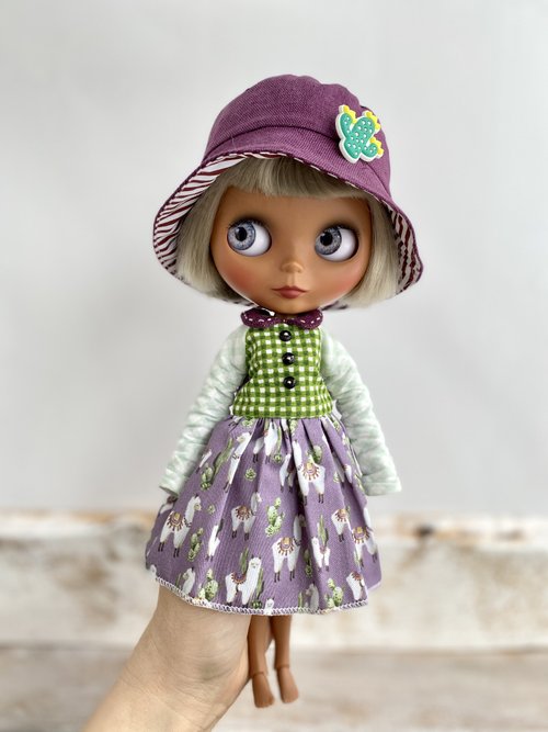 Blythe doll dress, Blythe clothes, Neo Blythe doll outfit - Shop BAYTREES  DOLL CLOTHES Kids' Toys - Pinkoi