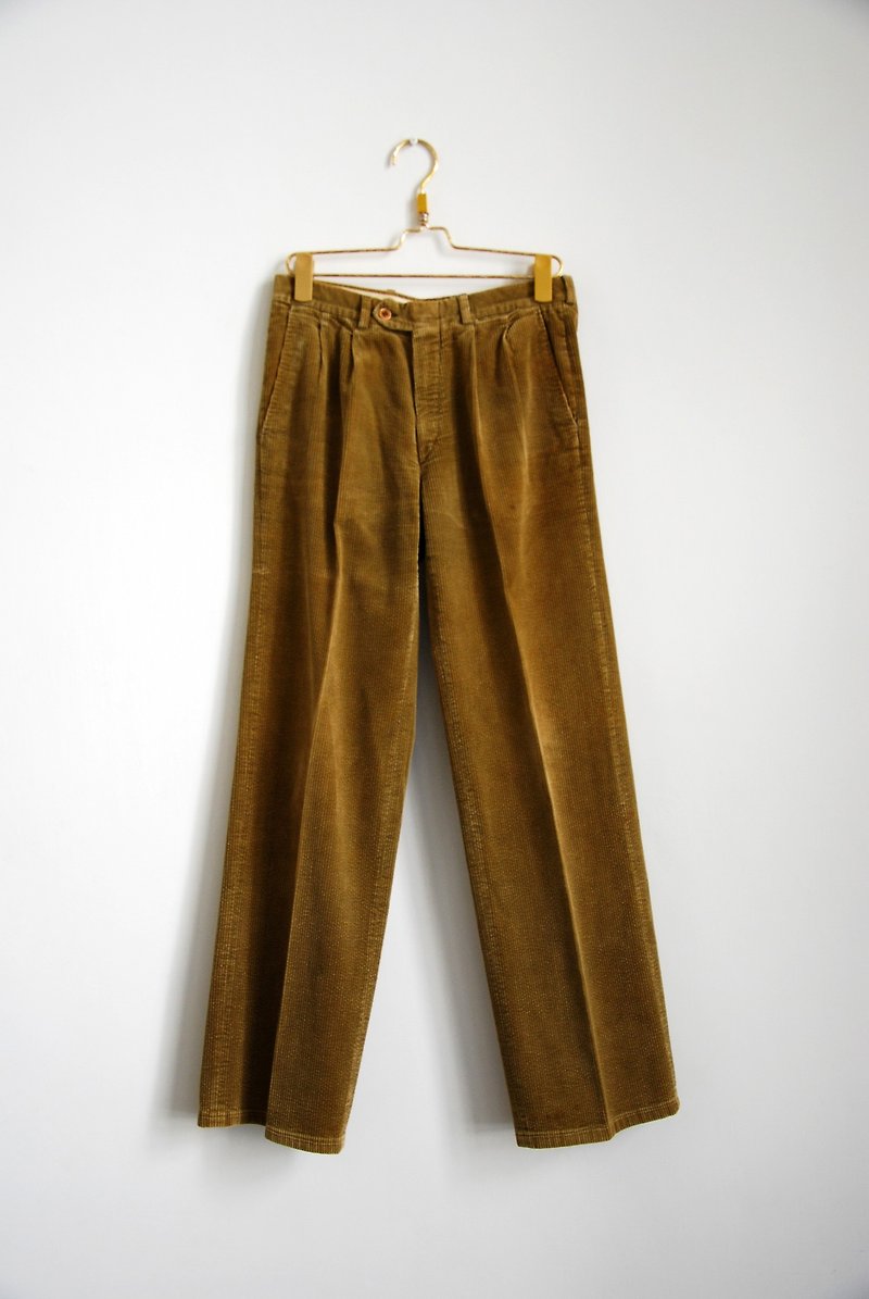 ヴィンテージコーデュロイのズボン - パンツ メンズ - その他の素材 