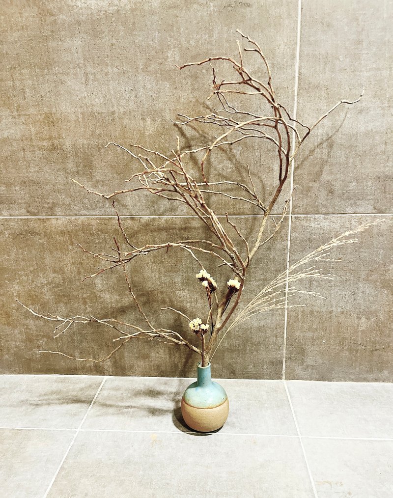 純自然 日式 侘寂風wabi-sabi 赤貧風 簡約 迷你 盆栽 - 植栽/盆栽 - 植物．花 灰色