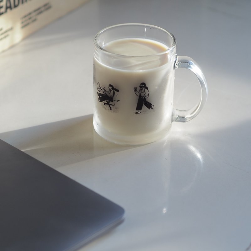 Cup / Mug / Glass | Working - แก้ว - แก้ว สีดำ