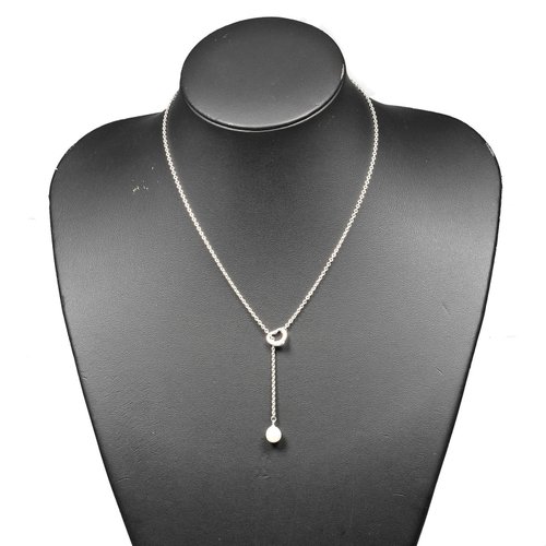 日本直送】ティファニー TIFFANY&Co. オープンハート ラリアット