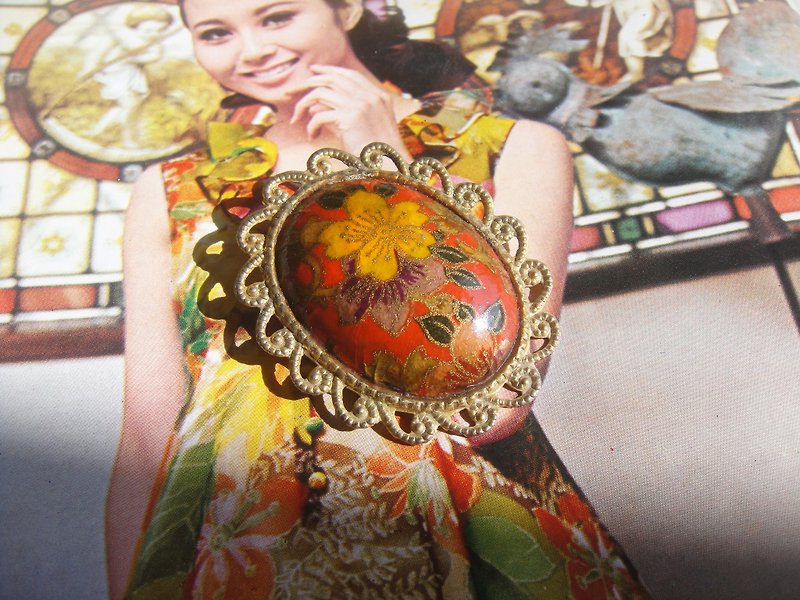 【OLD-TIME】Early second-hand exquisite pins - Items for Display - Other Materials Multicolor