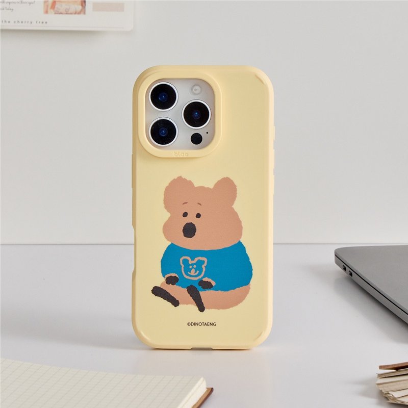 DINOTAENG校園-Fatty學習日峽谷強悍MagSafe iPhone手機殼 - 手機殼/手機套 - 塑膠 多色