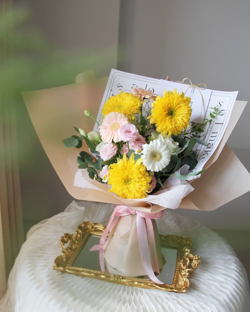 You are my Sunshine 繽紛太陽畢業花束 鮮花花束 - 乾燥花/永生花 - 植物．花 