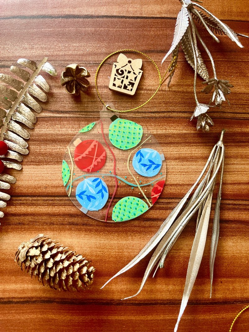 手繪丙烯聖誕裝飾 (小玩意) - 擺飾/家飾品 - 壓克力 多色