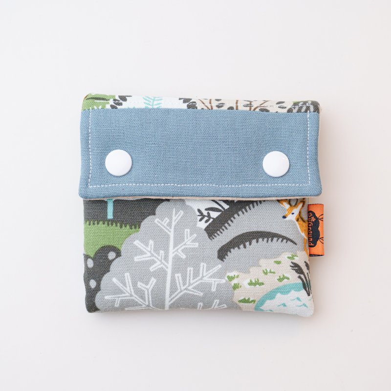 【SuGround。曙光】收納袋-森 - 手提包/手提袋 - 棉．麻 灰色